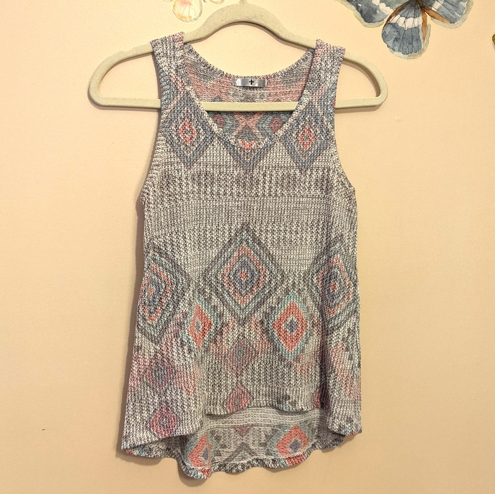 Blu Planet Sleeveless Knit Top